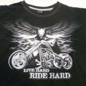Hybrid Live Hard Ride Hard Tee- Shirt